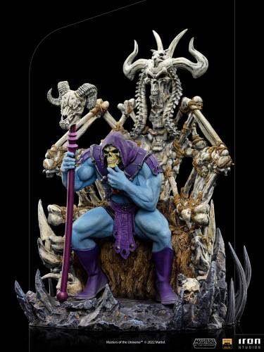Skeletor on Throne Deluxe 1:10 Scale Statue by Iron Studios Art Scale - 2