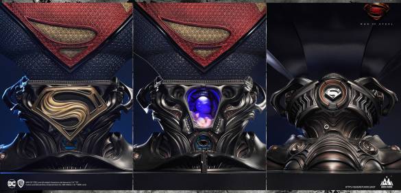 SUPERMAN BLUE SUIT (HENRY CAVILL) LIFE-SIZE BUST - 1