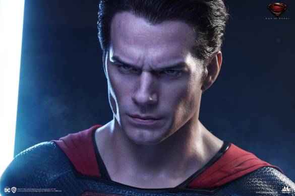 SUPERMAN BLUE SUIT (HENRY CAVILL) LIFE-SIZE BUST - 2