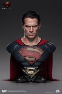 SUPERMAN BLUE SUIT (HENRY CAVILL) LIFE-SIZE BUST