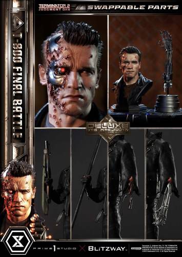 Terminator 2: Judgment Day T-800 favorite Final Battle DX Bonus Version Edition Size: 500 - 6