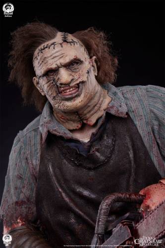 TEXAS CHAINSAW MASSACRE - LEATHERFACE (DELUXE) 1/4 SCALE STATUE - 5