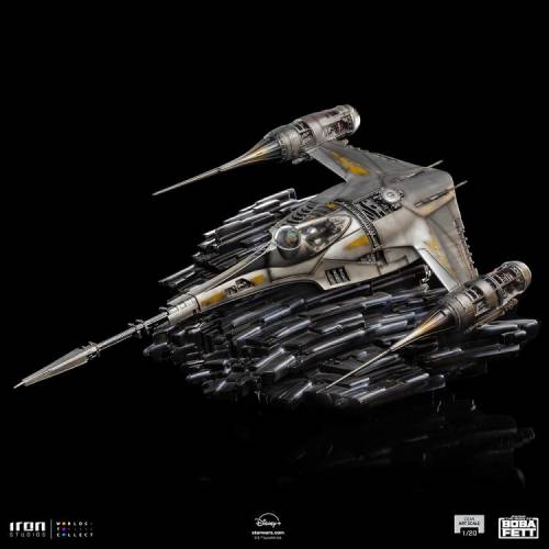 The Book of Boba Fett Mando's N-1 Starfighter 1/20 Demi Art Scale Limited Edition Statue - 6