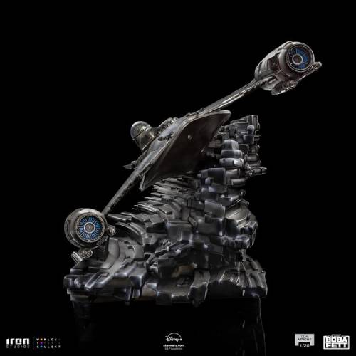 The Book of Boba Fett Mando's N-1 Starfighter 1/20 Demi Art Scale Limited Edition Statue - 9