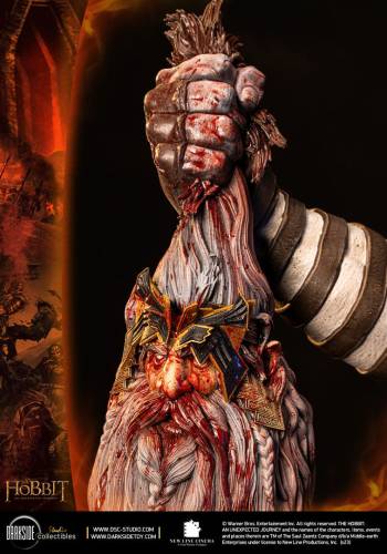 THE HOBBIT - AZOG THE DEFILER QS SERIES 1/4 SCALE STATUE - 5