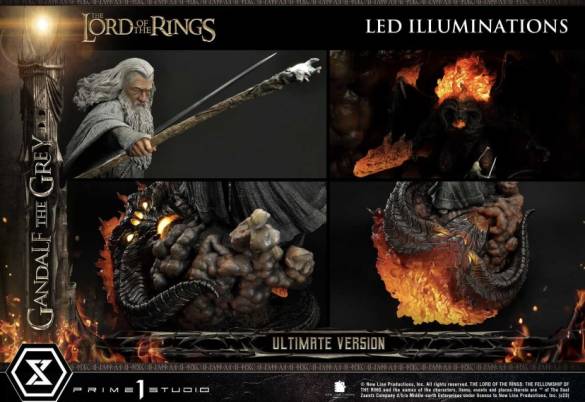 The Lord of the Rings (Film) Gandalf The Grey Ultimate Version - 7