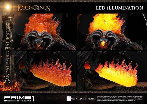The Lord of the Rings (Film) Gandalf Versus Balrog - 2