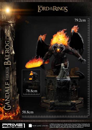 The Lord of the Rings (Film) Gandalf Versus Balrog - 3