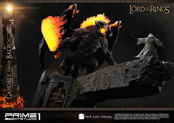 The Lord of the Rings (Film) Gandalf Versus Balrog - 12