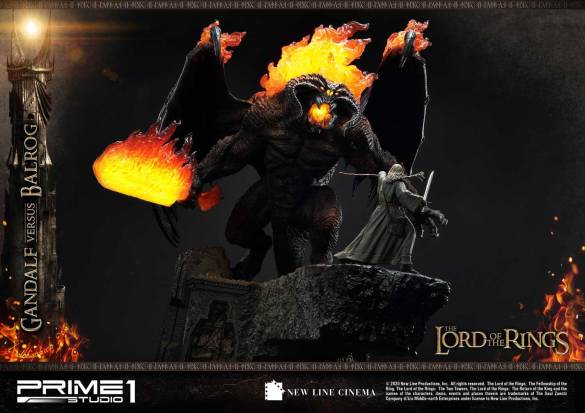 The Lord of the Rings (Film) Gandalf Versus Balrog - 40