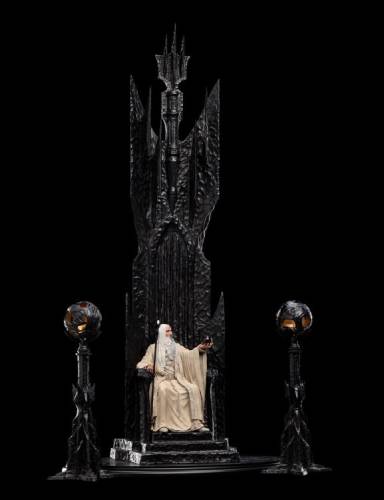 The Lord of the Rings Saruman The White on Throne 1/6 Scale Limited Edition Statue - 1