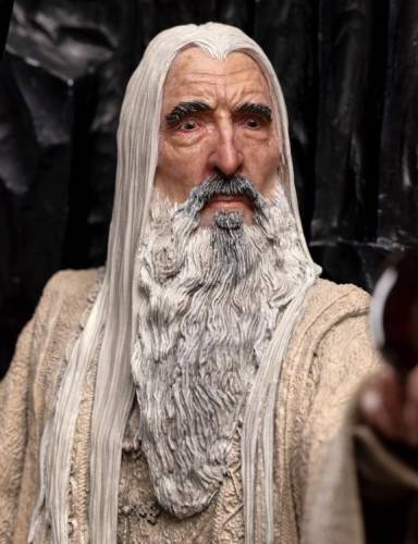 The Lord of the Rings Saruman The White on Throne 1/6 Scale Limited Edition Statue - 8