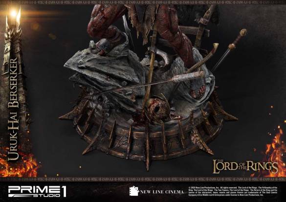 The Lord of the Rings: The Two Tower (Film) Uruk-Hai Berserker Deluxe Version - 31