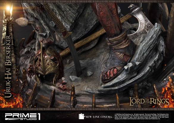 The Lord of the Rings: The Two Tower (Film) Uruk-Hai Berserker Deluxe Version - 32