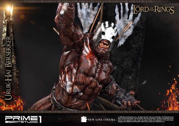 The Lord of the Rings: The Two Tower (Film) Uruk-Hai Berserker Deluxe Version - 37
