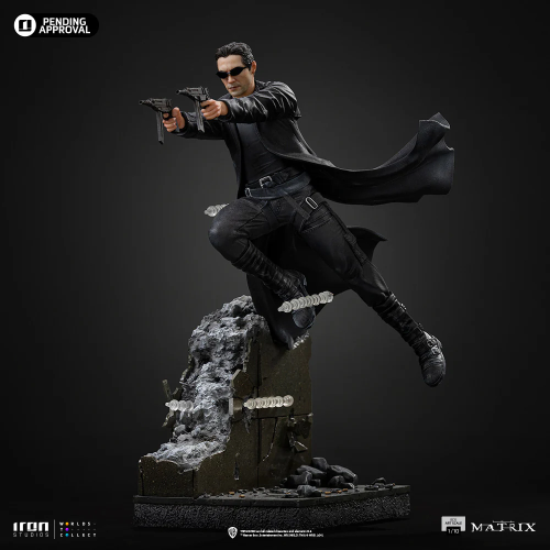 The Matrix (1999): Neo Tenth Scale Tenth Scale Statue by Iron Studios - 0
