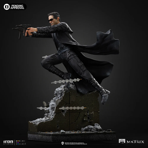 The Matrix (1999): Neo Tenth Scale Tenth Scale Statue by Iron Studios - 1