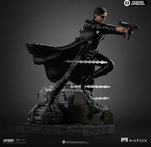 The Matrix (1999): Trinity Tenth Scale Tenth Scale Statue by Iron Studios - 2
