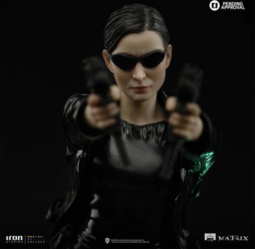 The Matrix (1999): Trinity Tenth Scale Tenth Scale Statue by Iron Studios - 3